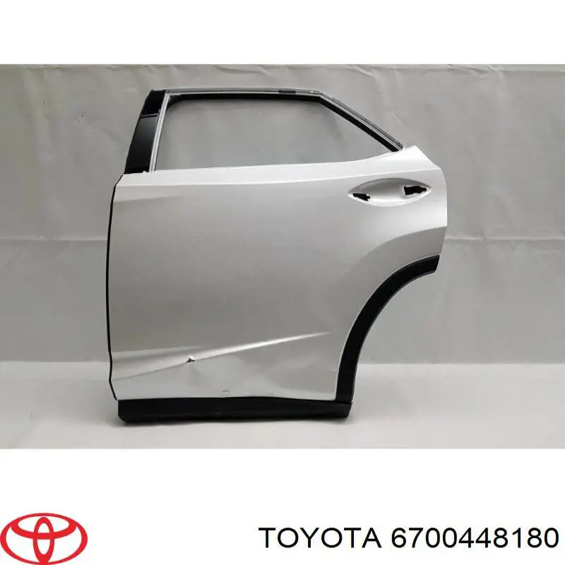 Дверь задняя левая Toyota 6700448180