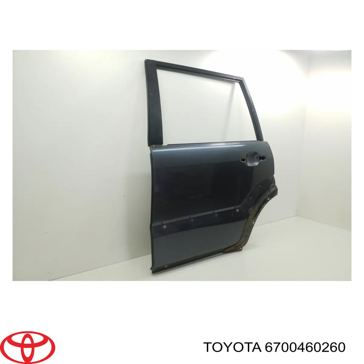 Задняя левая дверь Тойота Ланд Крузер PRADO ASIA (Toyota Land Cruiser)