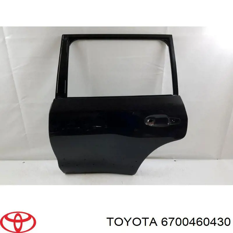 Дверь задняя левая 6700460430 Toyota