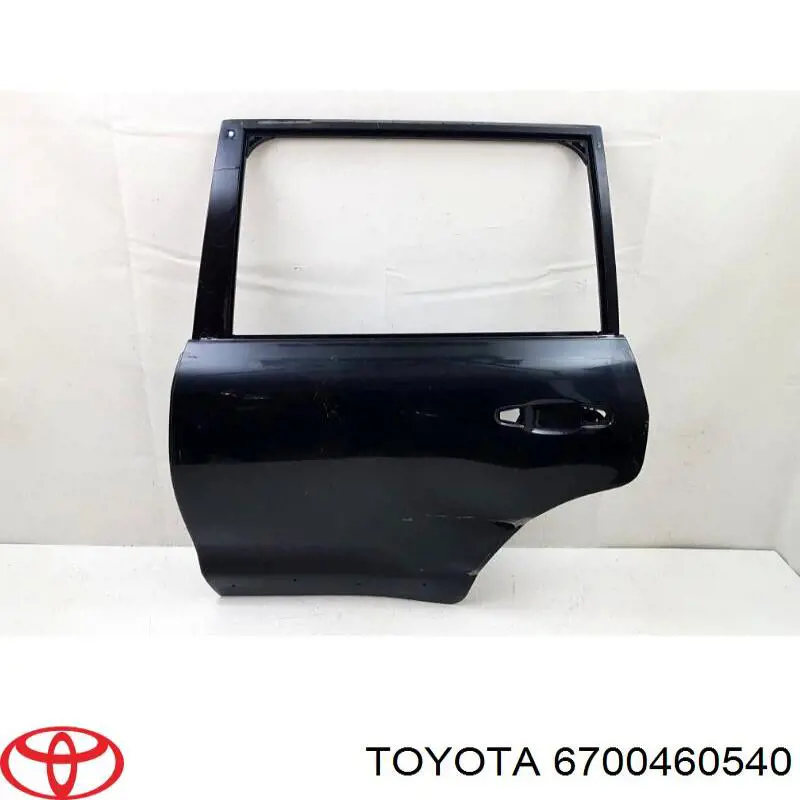 Дверь задняя левая 6700460540 Toyota