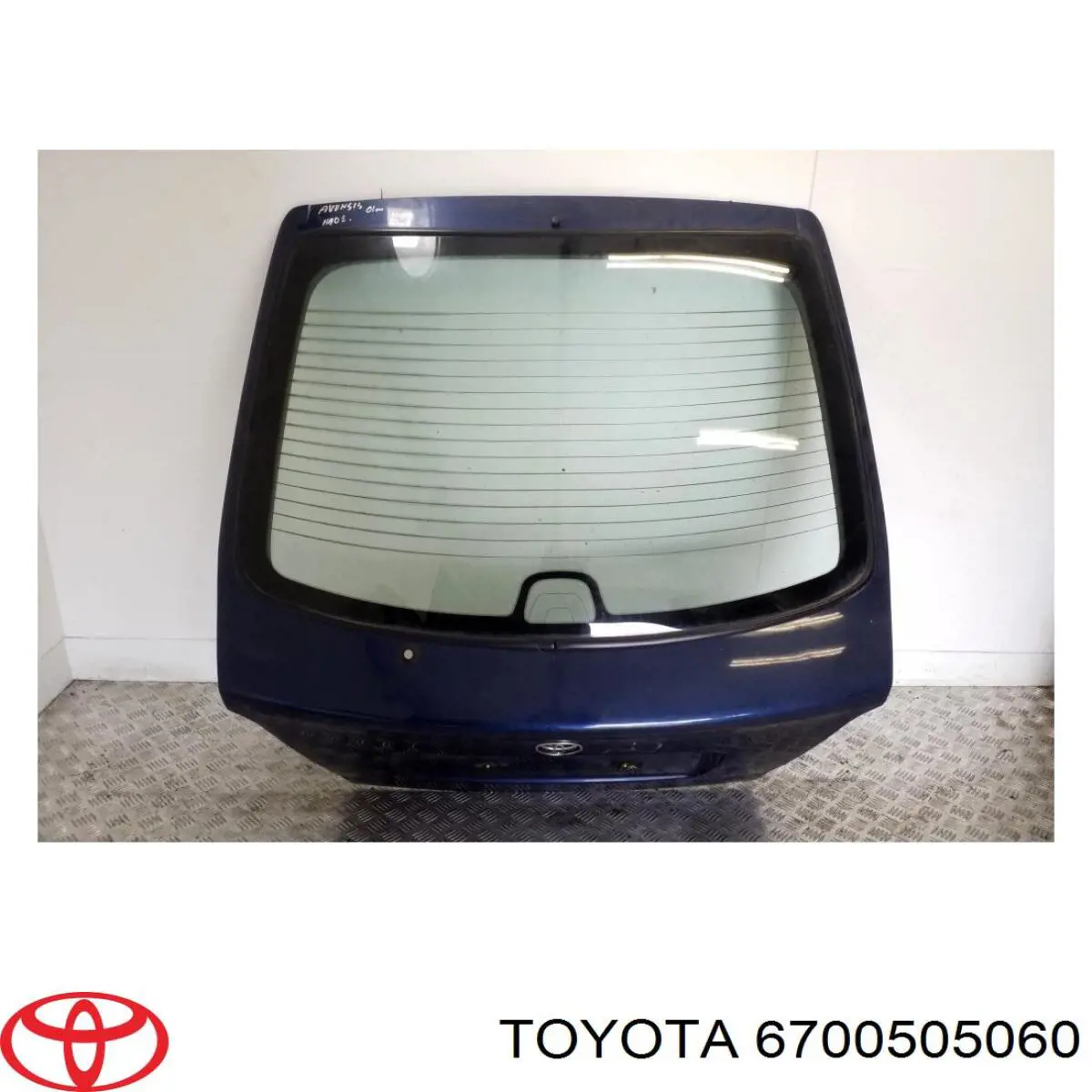 Купить 6700505060 Toyota Дверь задняя багажная