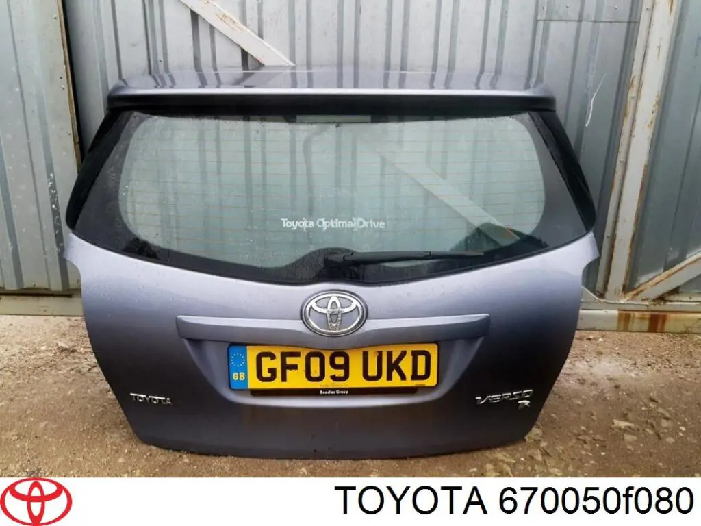 Пятая дверь Toyota 670050F080 цена, от 253.09 USD