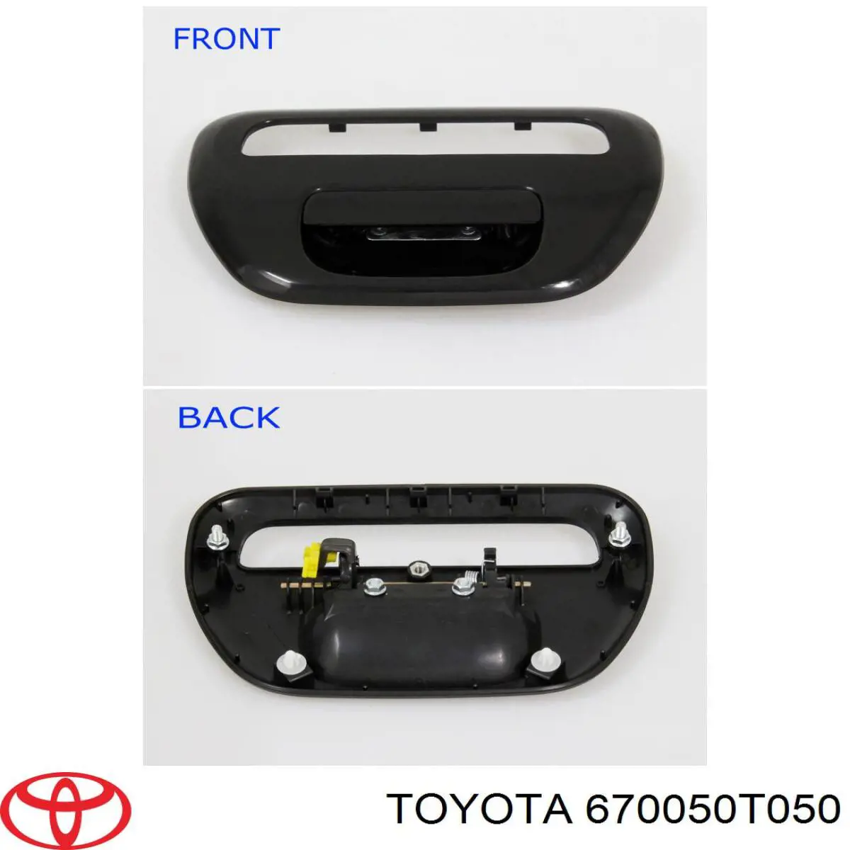 Купить 670050T050 Toyota Дверь задняя багажная