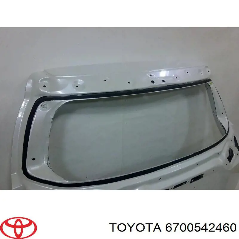 6700542460 Toyota porta traseira (3ª/5ª porta-malas (tampa de alcapão)