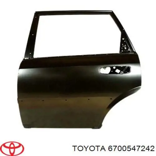 6700547242 Toyota Задняя дверь