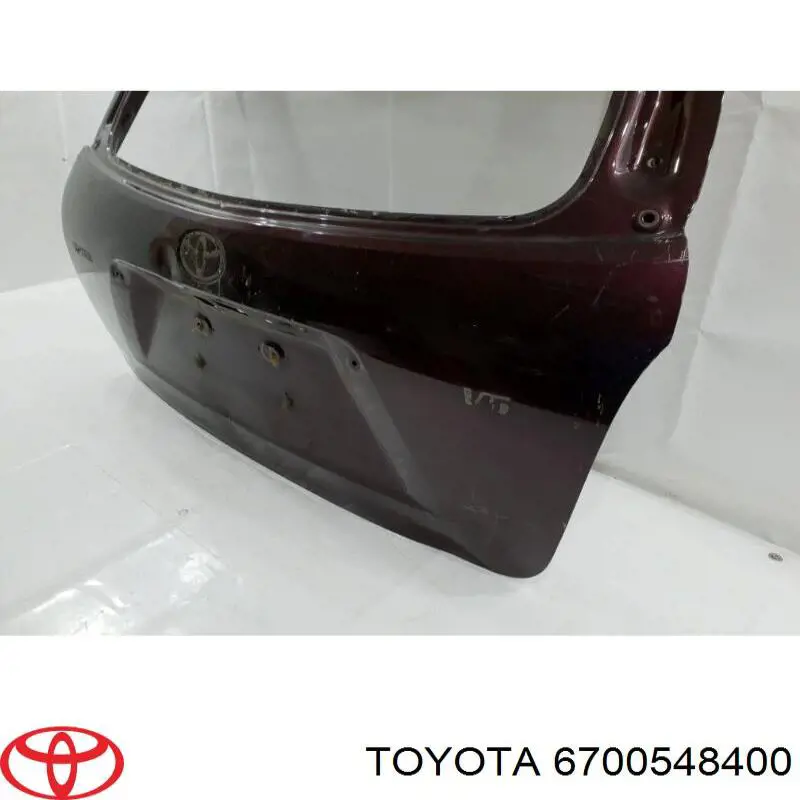 Купить 6700548400 Toyota Дверь задняя багажная