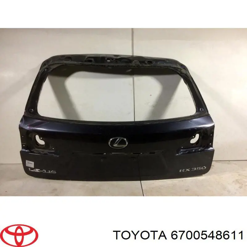 Треті двері 6700548611 Toyota/Lexus