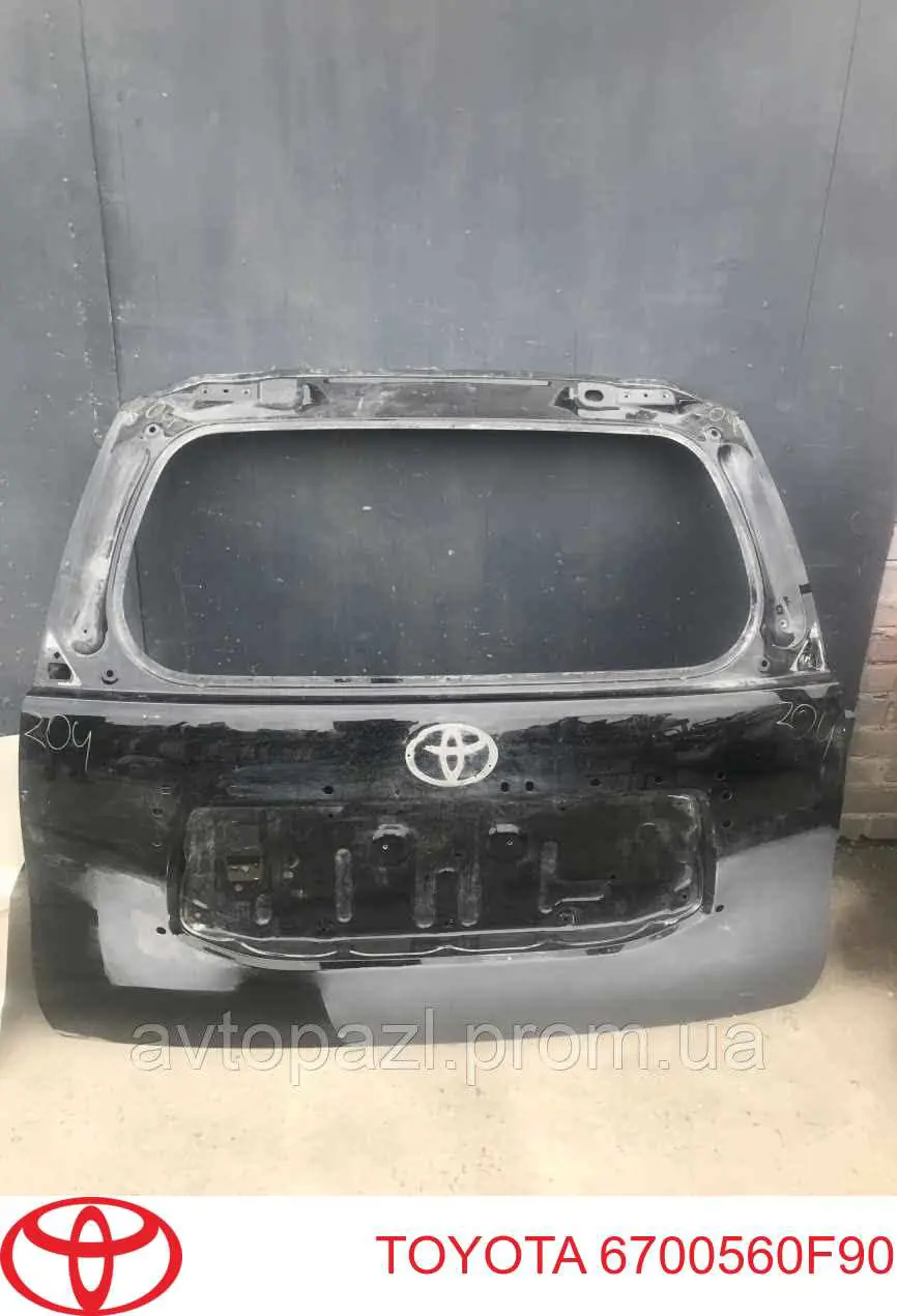 Дверь задняя (багажная 3/5-я (ляда) на Toyota Land Cruiser PRADO 