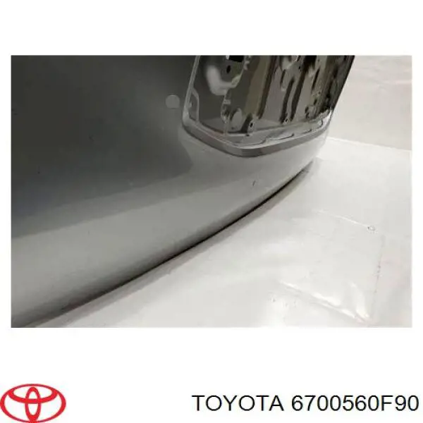 Купить 6700560F90 Toyota Дверь задняя багажная