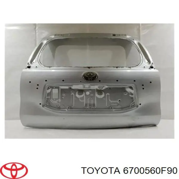 Купить 6700560F90 Toyota Дверь задняя багажная