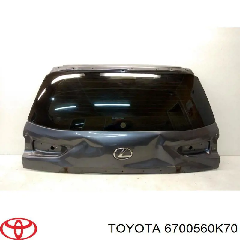 Пятая дверь Toyota 6700560K70 цена, от 1072.23 USD