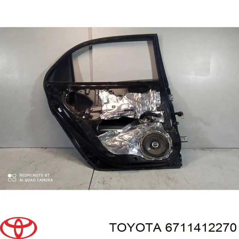 Дверь задняя, левая Toyota 6711412270 цена, от 126.69 USD