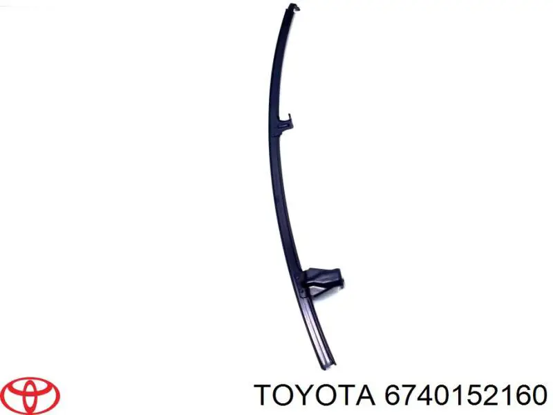 Направляющая стекла рамки двери, переднего правая Toyota 6740152160 цена, от 50.68 USD