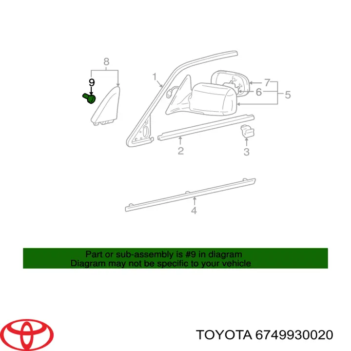  6749930020 Toyota