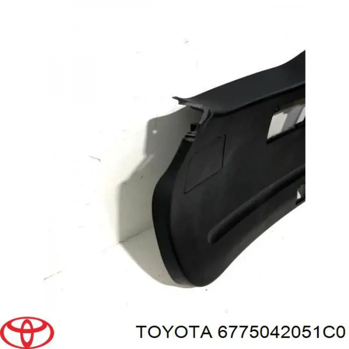 Revestimento (cobrimento) de tampa de porta-malas (de 3ª/5ª porta traseira) para Toyota RAV4 (A4)