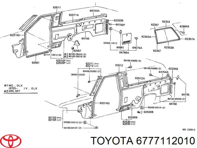  6777112010 Toyota