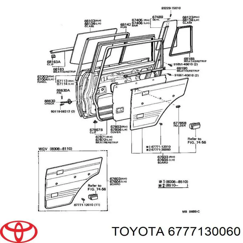  6777130060 Toyota