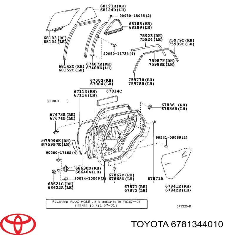 6781344010 Toyota 