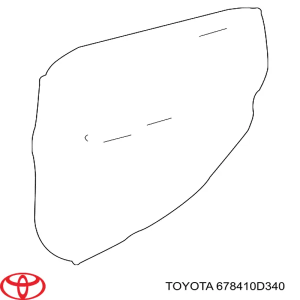  Toyota 678410D340 цена, от 15.25 USD