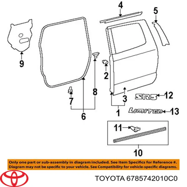 Купить 6785742010C0 Toyota 