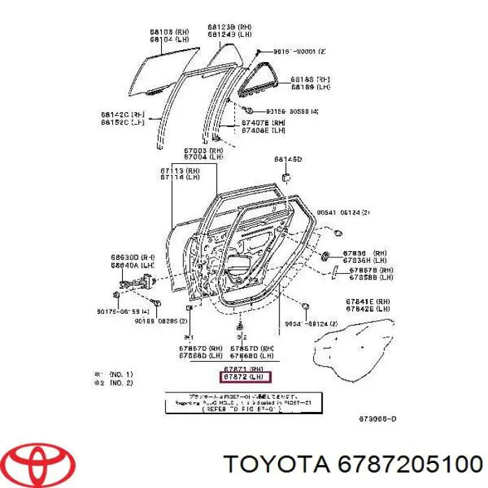 6787205100 Toyota 