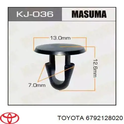6792128020 Toyota 