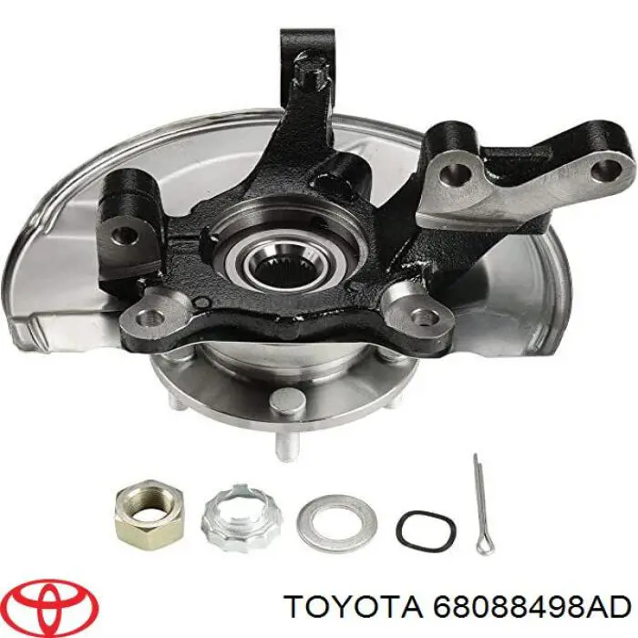 68088498AD Toyota pino moente (extremidade do eixo dianteiro direito)