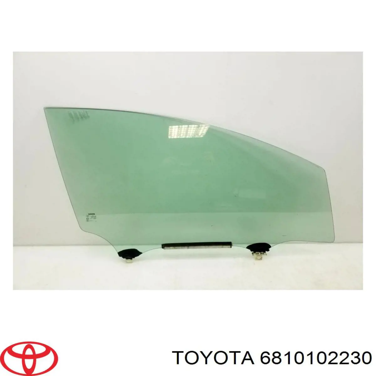 Стекло двери передней правой Toyota 6810102230