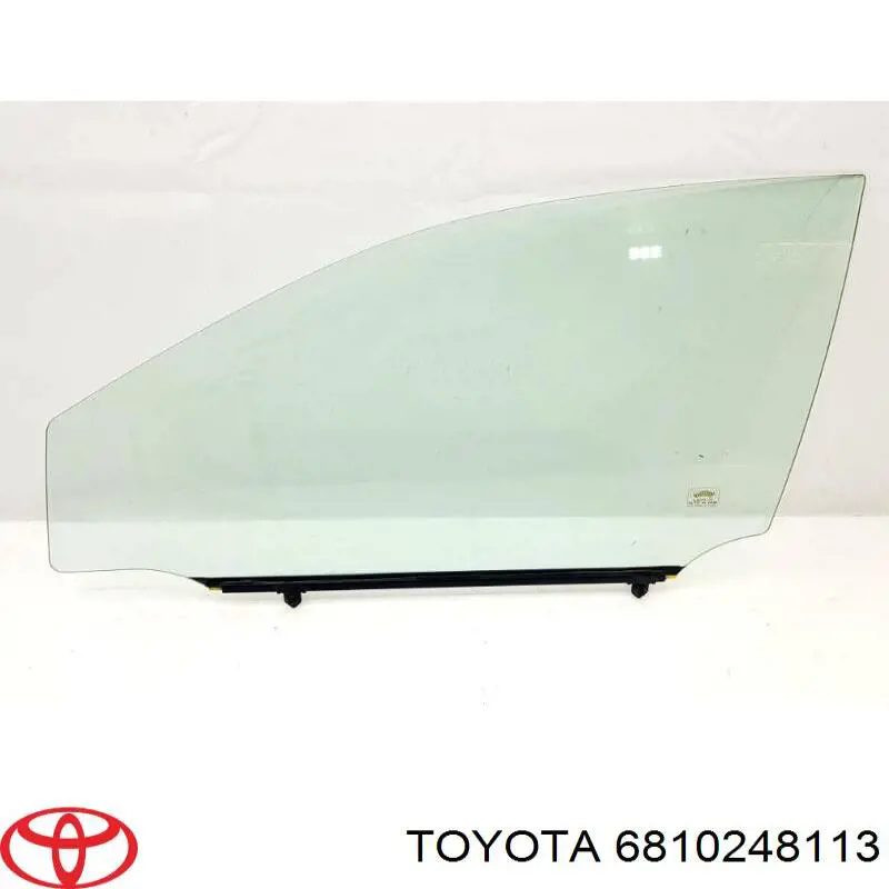 Окно (передней двери) двери Toyota 6810248113 цена, от 221.70 USD