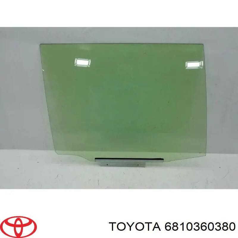  Стекло двери задней правой Toyota Land Cruiser 