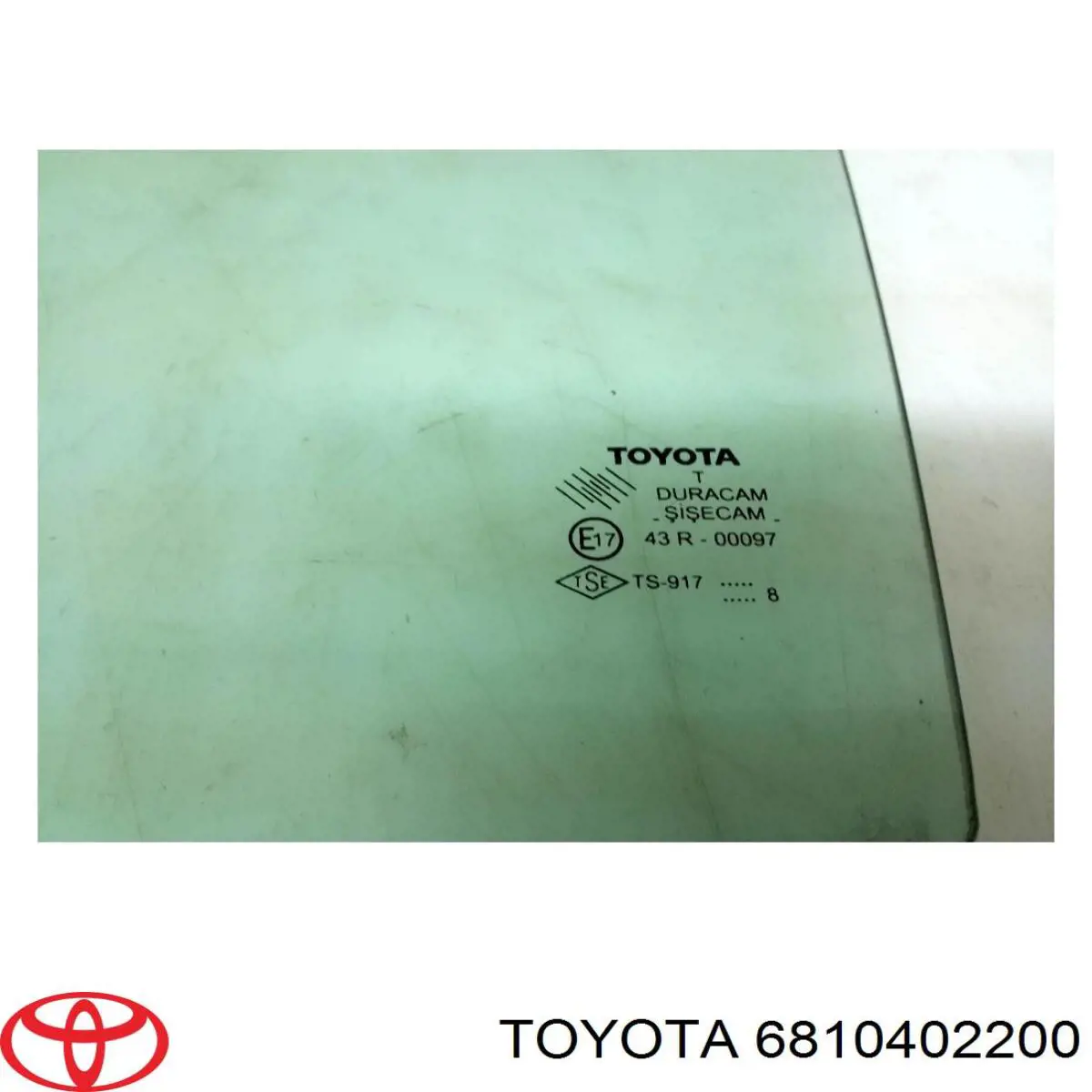 Стекло задней двери, левой Toyota 6810402200 цена, от 17.74 USD