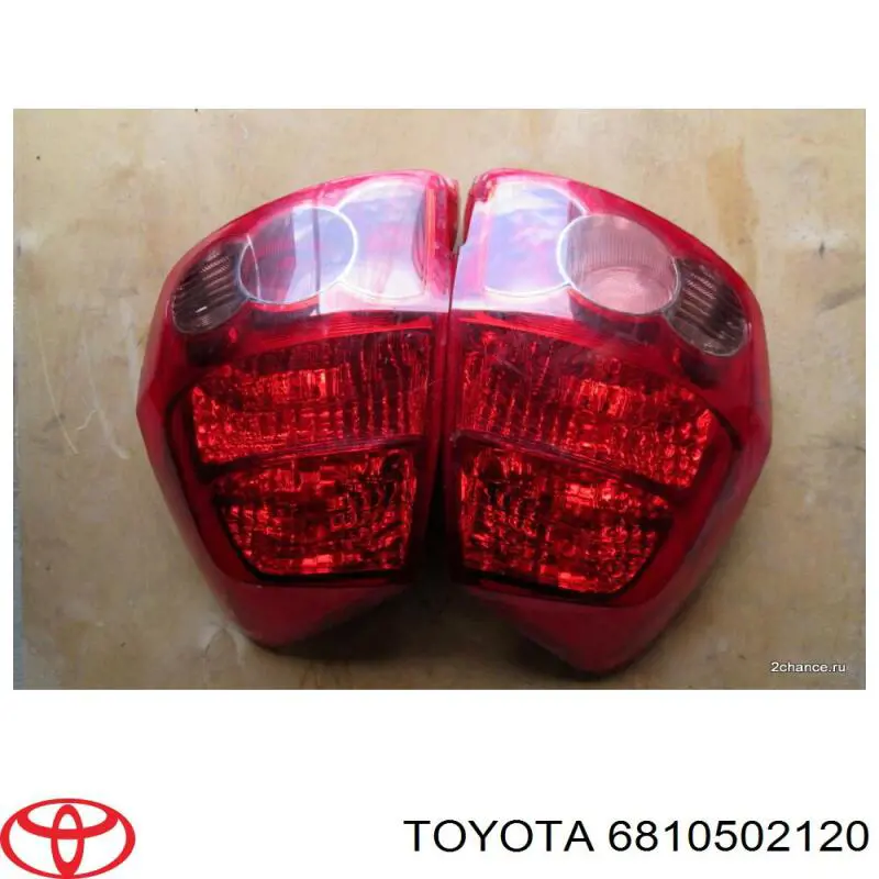 Купить 6810502120 Toyota Стекло крышки багажника