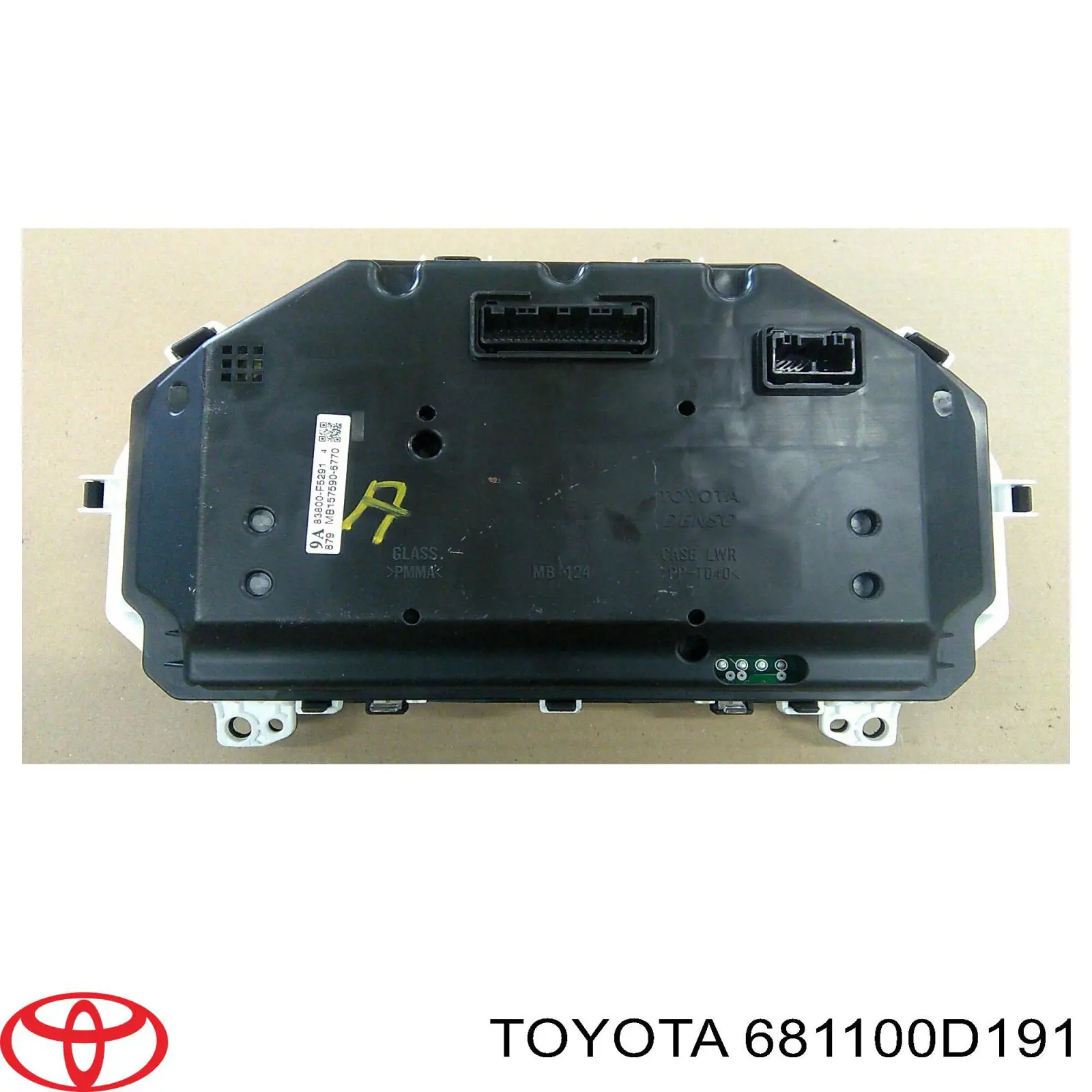 Стекло пассажирской двери Toyota 681100D191 цена, от 36.68 USD