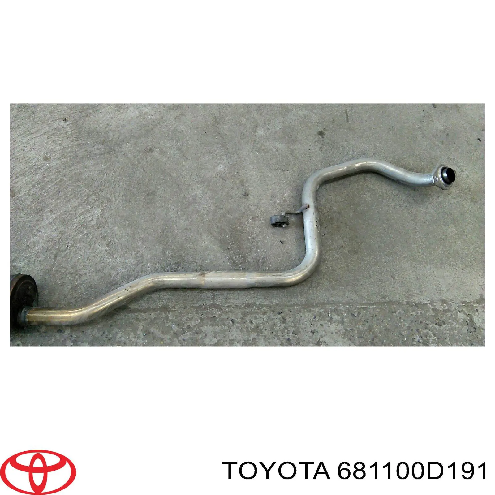 681100D191 Toyota vidro da porta dianteira direita