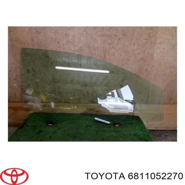 Стекло пассажирской двери Toyota 6811052270 цена, от 30.76 USD