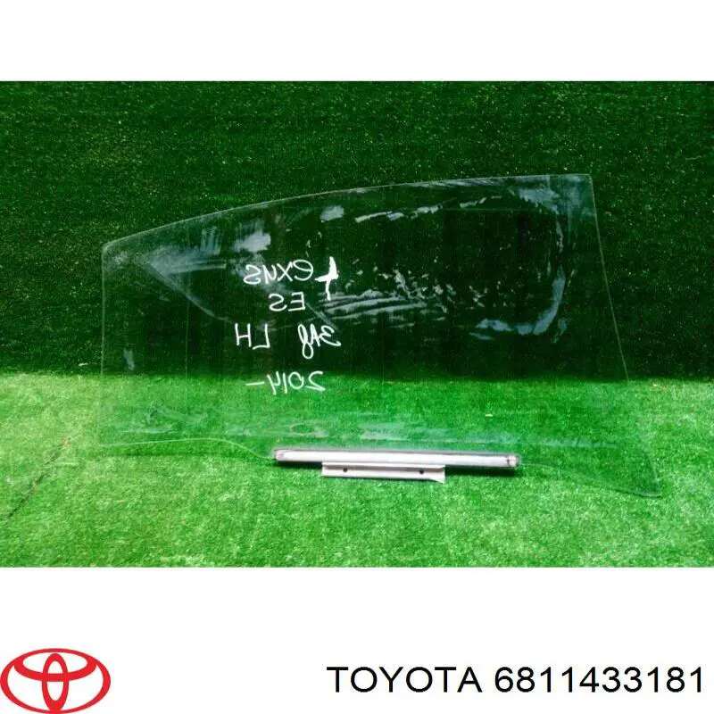 Купить 6811433181 Toyota Стекло двери задней левой
