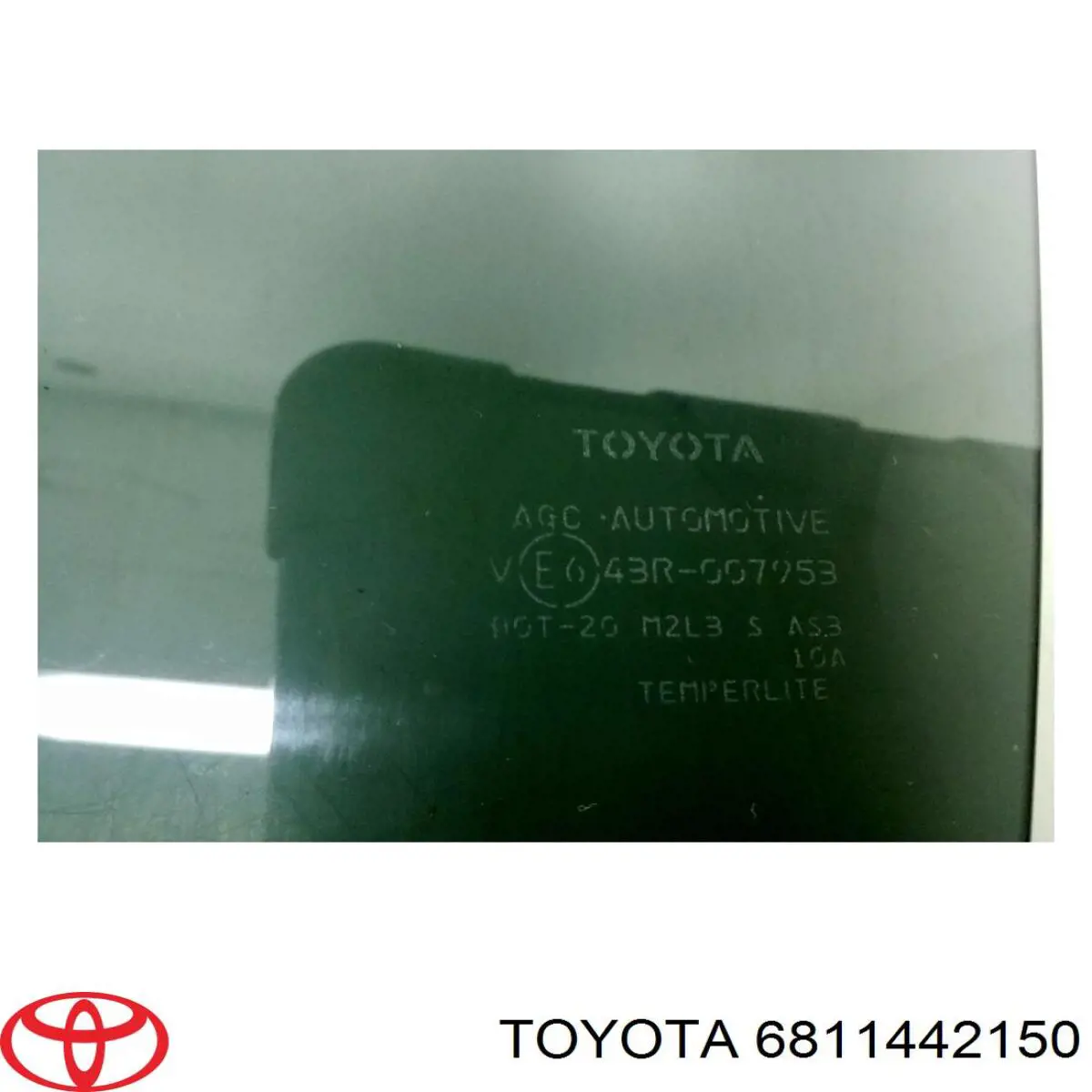 Стекло задней двери, левой Toyota 6811442150 цена, от 960.50 UAH