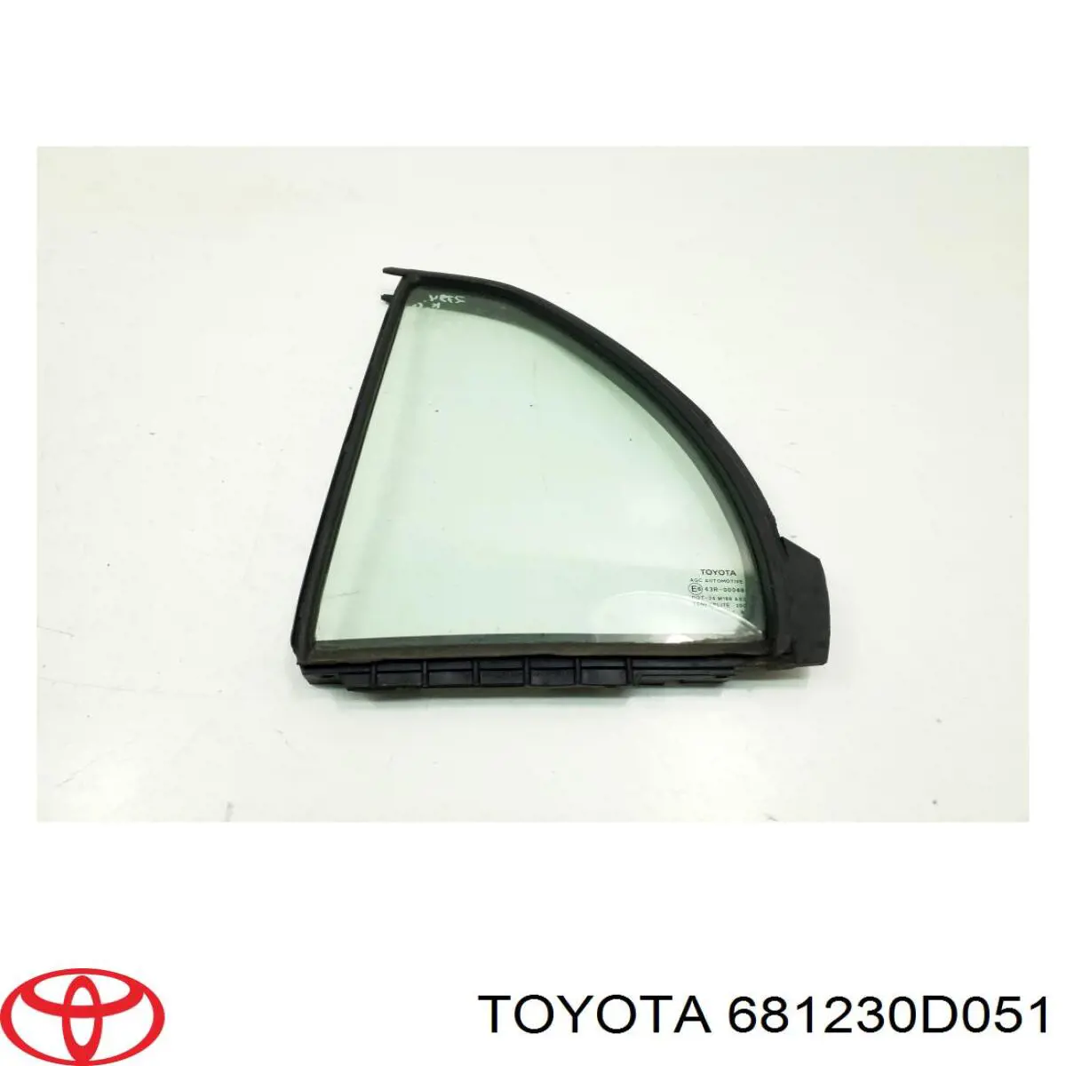 Купить 681230D050 Toyota Уголок задней правой двери