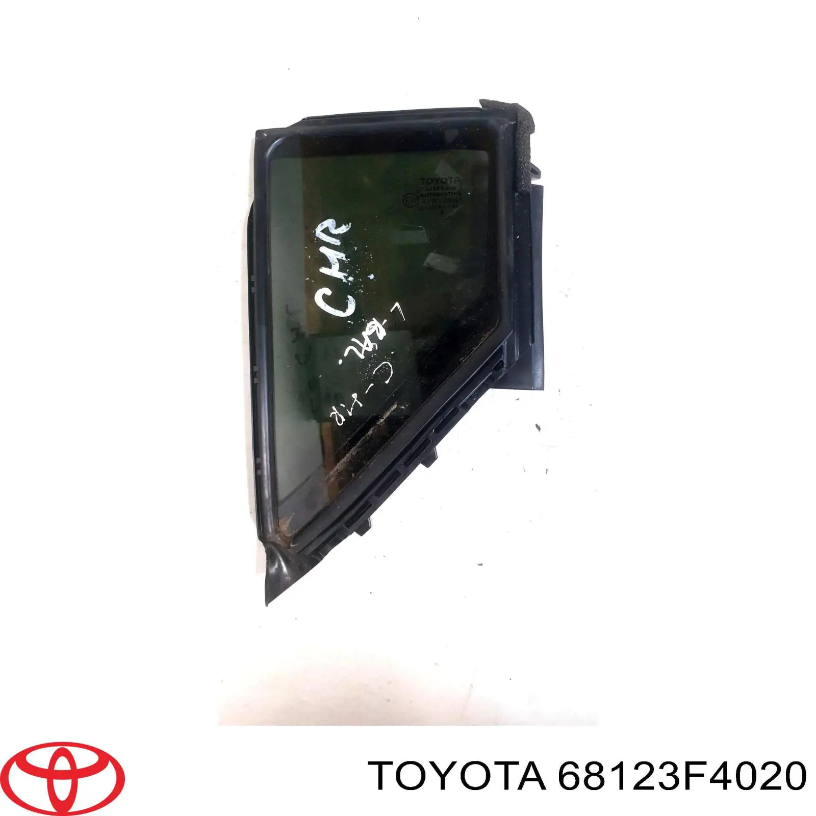 Стекло-форточка двери, задней, правой Toyota 68123F4020 цена, от 10.09 USD