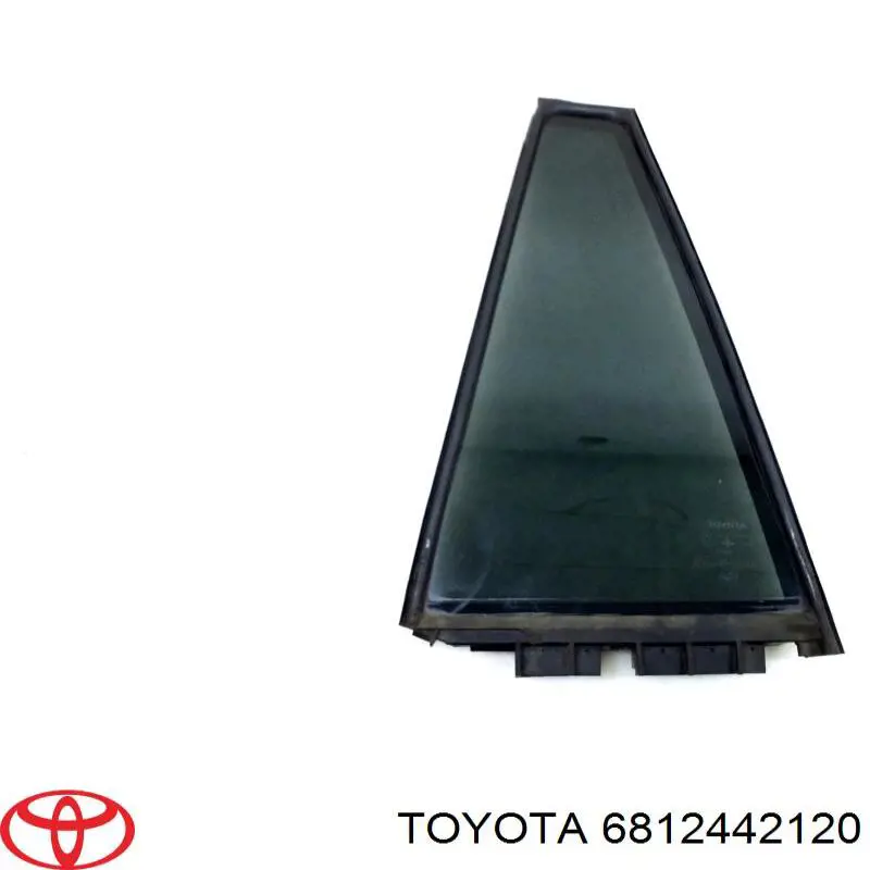 Vidro de janelo da porta traseira esquerda para Toyota RAV4 (A3)