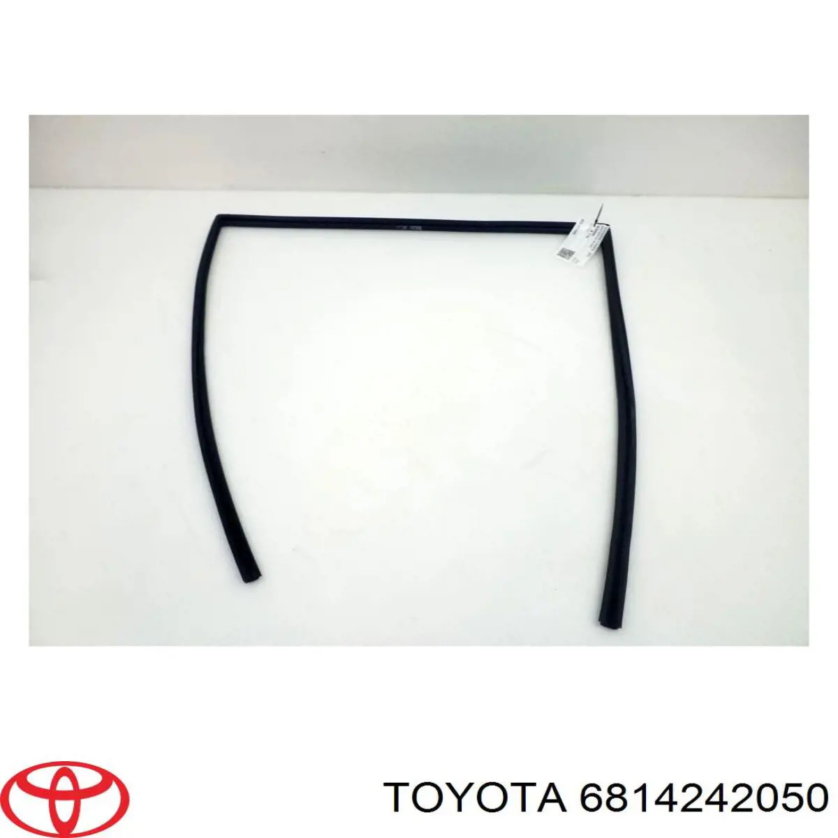 Guia de vidro de quadro da porta traseira direita para Toyota RAV4 (A4)
