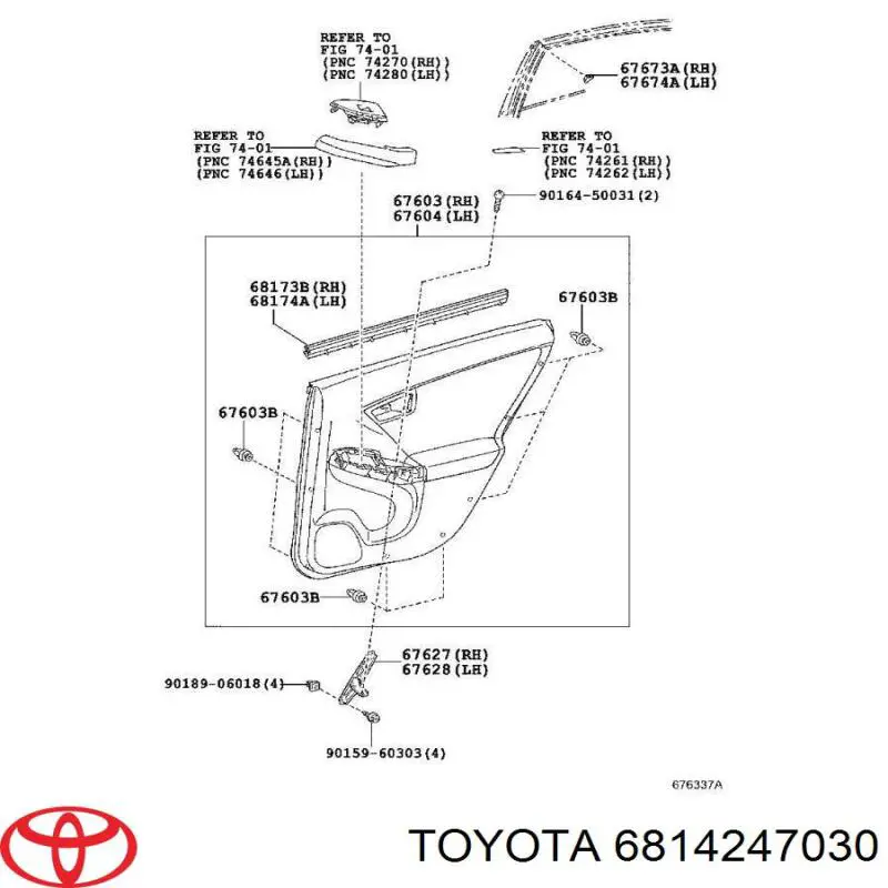 6814247030 Toyota 