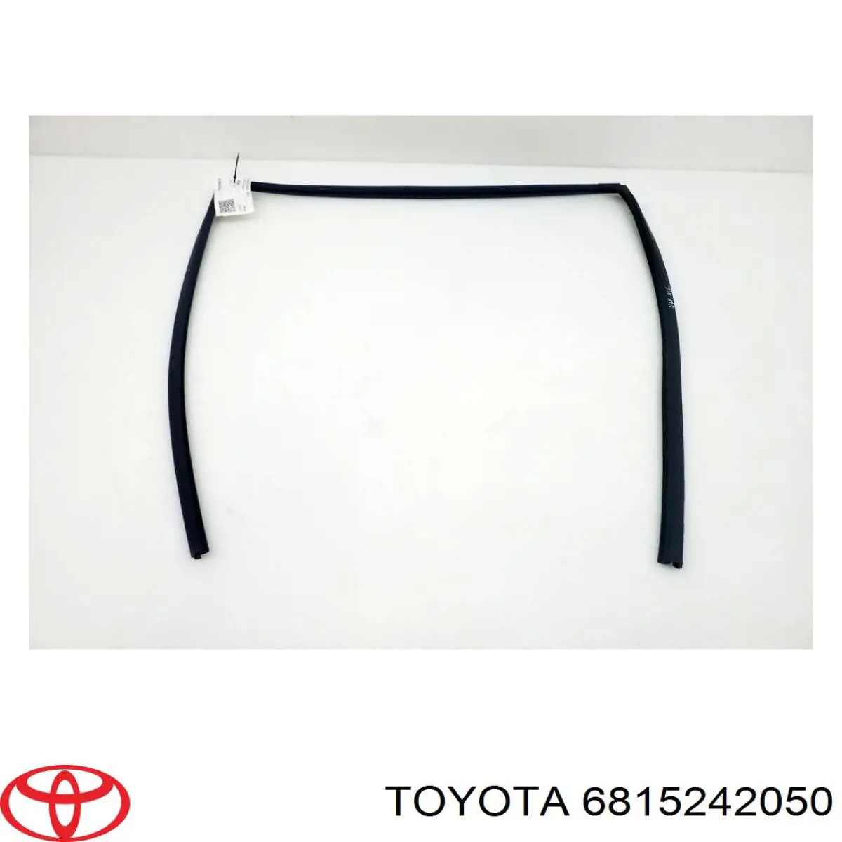 Guia de vidro de quadro da porta traseira esquerda para Toyota RAV4 (A4)