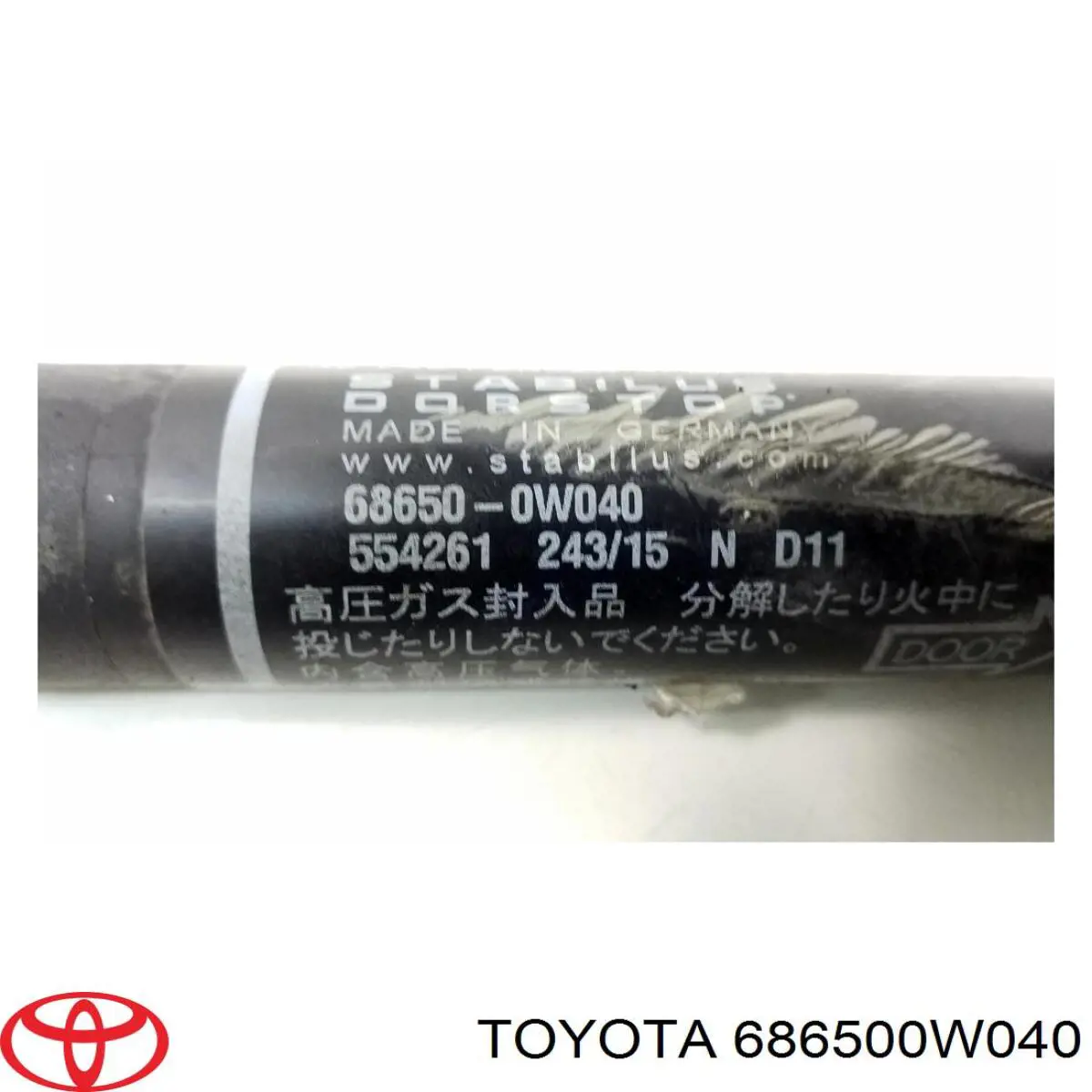 686500W040 Toyota 