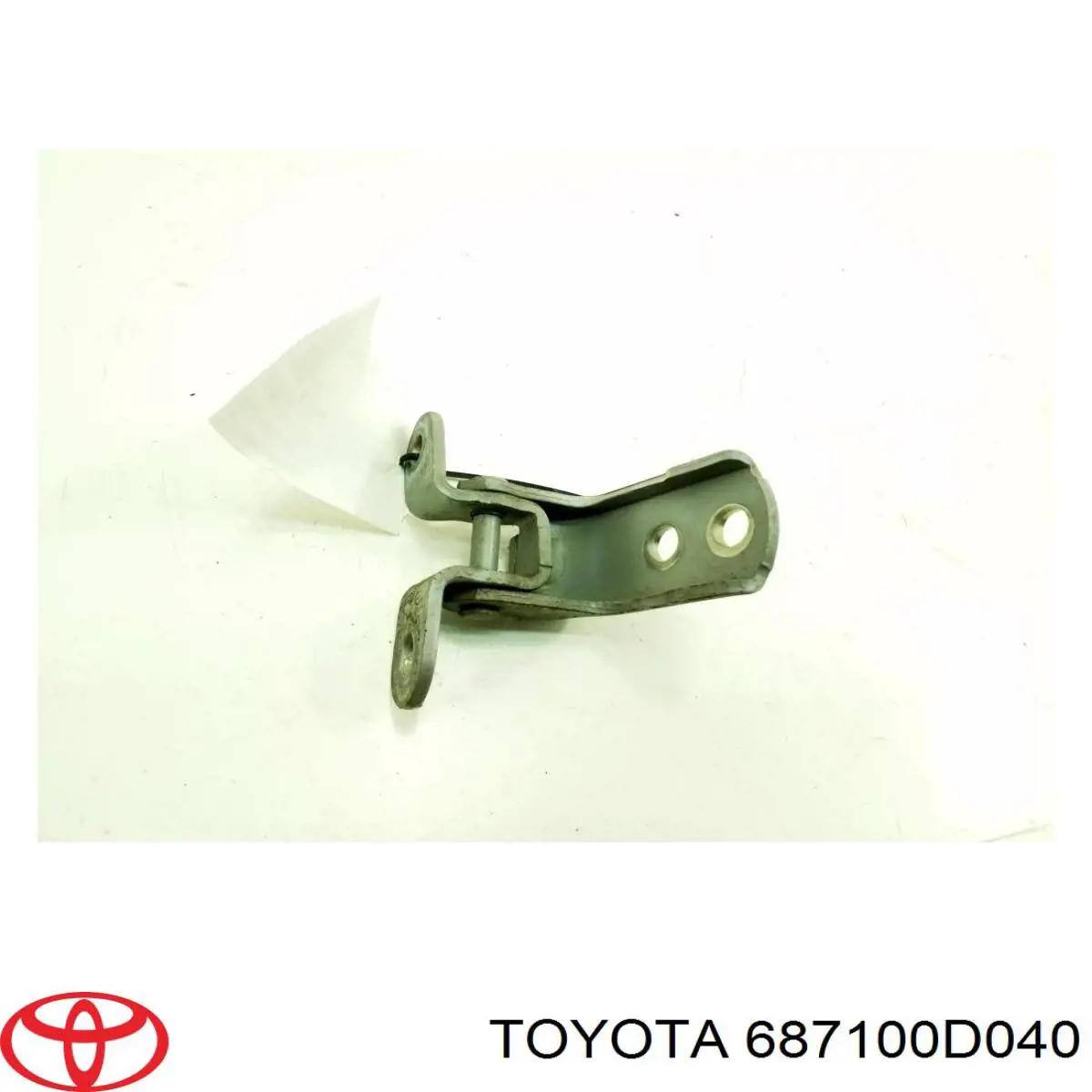 Bisagra de puerta delantera derecha 687100D040 Toyota