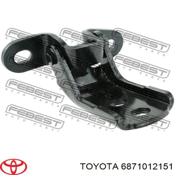 6871012151 Toyota петля двери передней правой