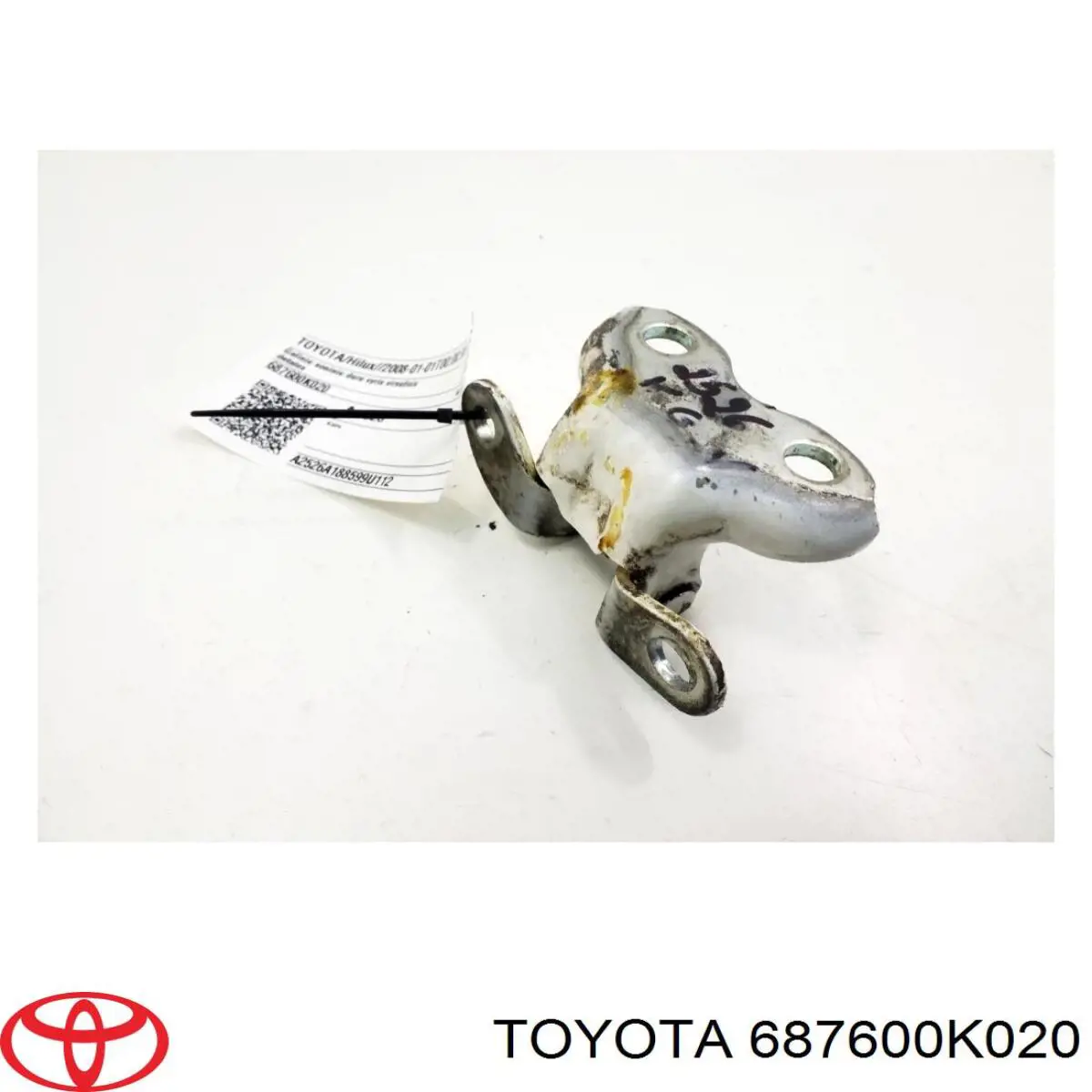 Дверной шарнир задний левый Toyota 687600K020 цена, от 22.57 USD