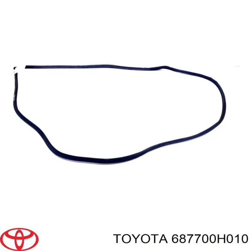 687700H010 Toyota Завеса двери задней правой