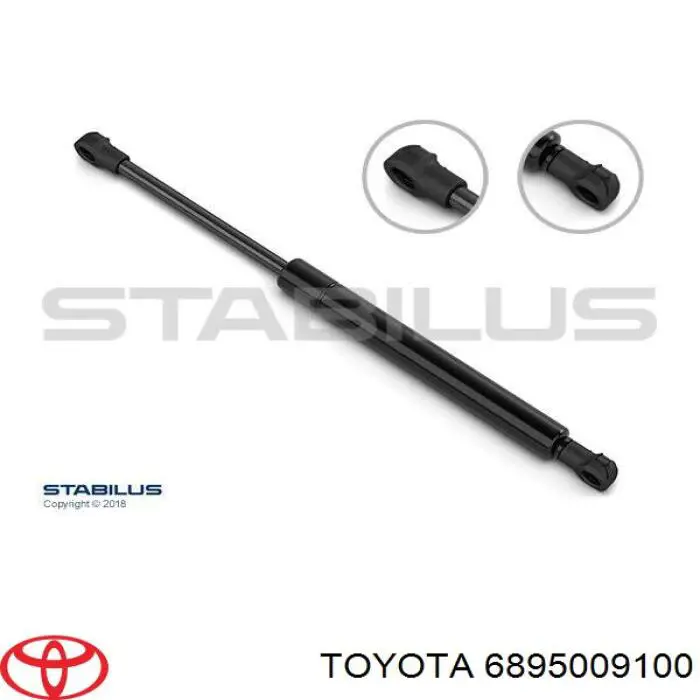 Амортизатор задней двери Toyota 6895009100 цена, от 12.30 USD