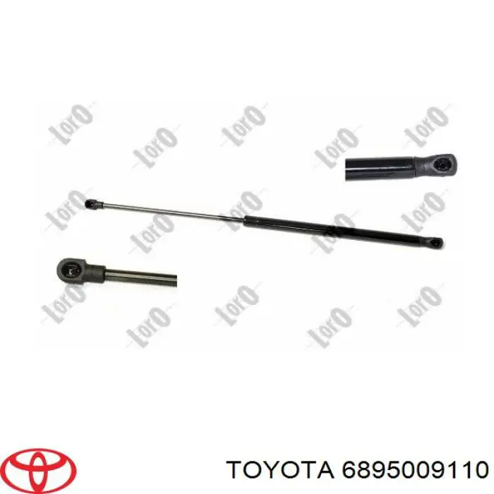 Купить 6895009110 Toyota Амортизатор двери багажника